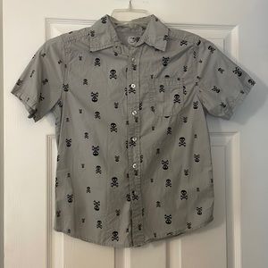 Skull and cross bones Boys shirt